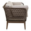 Hamilton Interiors Living Opus Three Seat Bronze and Charcoal Sofa House of Isabella UK