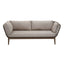Hamilton Interiors Living Opus Three Seat Bronze and Charcoal Sofa House of Isabella UK
