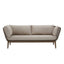 Hamilton Interiors Living Opus Three Seat Bronze and Charcoal Sofa House of Isabella UK