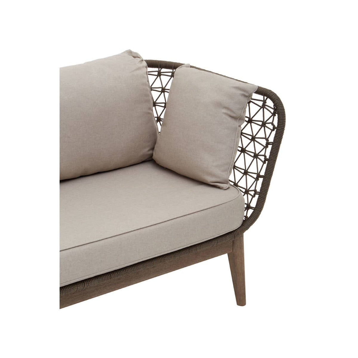Hamilton Interiors Living Opus Three Seat Bronze and Charcoal Sofa House of Isabella UK