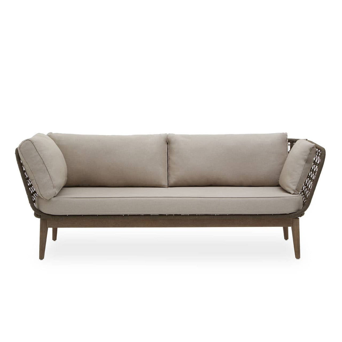 Hamilton Interiors Living Opus Three Seat Bronze and Charcoal Sofa House of Isabella UK