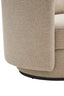 Hamilton Interiors Living Oratino Ivory Linen 3 Seater Curved Sofa House of Isabella UK