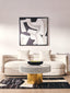 Hamilton Interiors Living Oratino Ivory Linen 3 Seater Curved Sofa House of Isabella UK