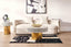 Hamilton Interiors Living Oratino Ivory Linen 3 Seater Curved Sofa House of Isabella UK