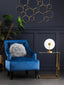 Hamilton Interiors Living Oria Warm Metallic Finish End Table House of Isabella UK