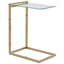 Hamilton Interiors Living Oria Warm Metallic Finish End Table House of Isabella UK