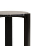 Hamilton Interiors Living Palermo Black Marble Top Round Side Table House of Isabella UK