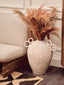 Hamilton Interiors Living Parova Cream Linen Textured 2 Seater Armless Sofa With Wood Base House of Isabella UK