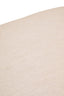 Hamilton Interiors Living Parova Cream Linen Textured Footstool With Wood Base House of Isabella UK