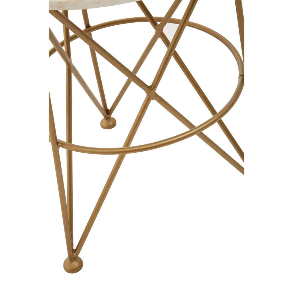 Hamilton Interiors Living Rabia Angular Accent Table House of Isabella UK