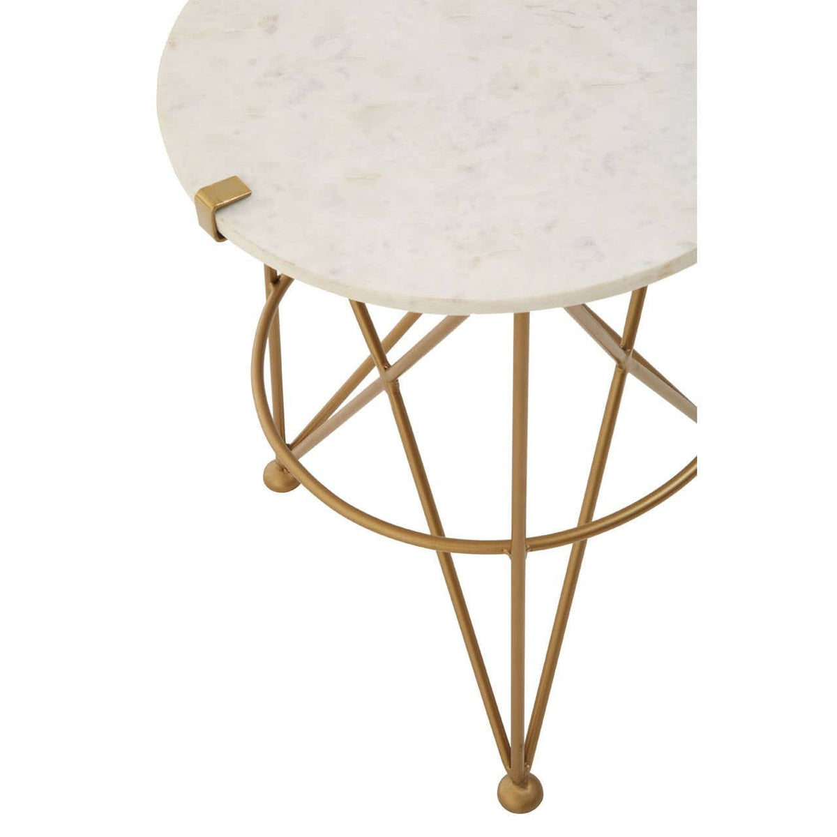 Hamilton Interiors Living Rabia Angular Accent Table House of Isabella UK