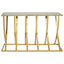 Hamilton Interiors Living Reena Gold Console Table House of Isabella UK