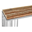 Hamilton Interiors Living Relic Console Table With Onyx Stone Top House of Isabella UK