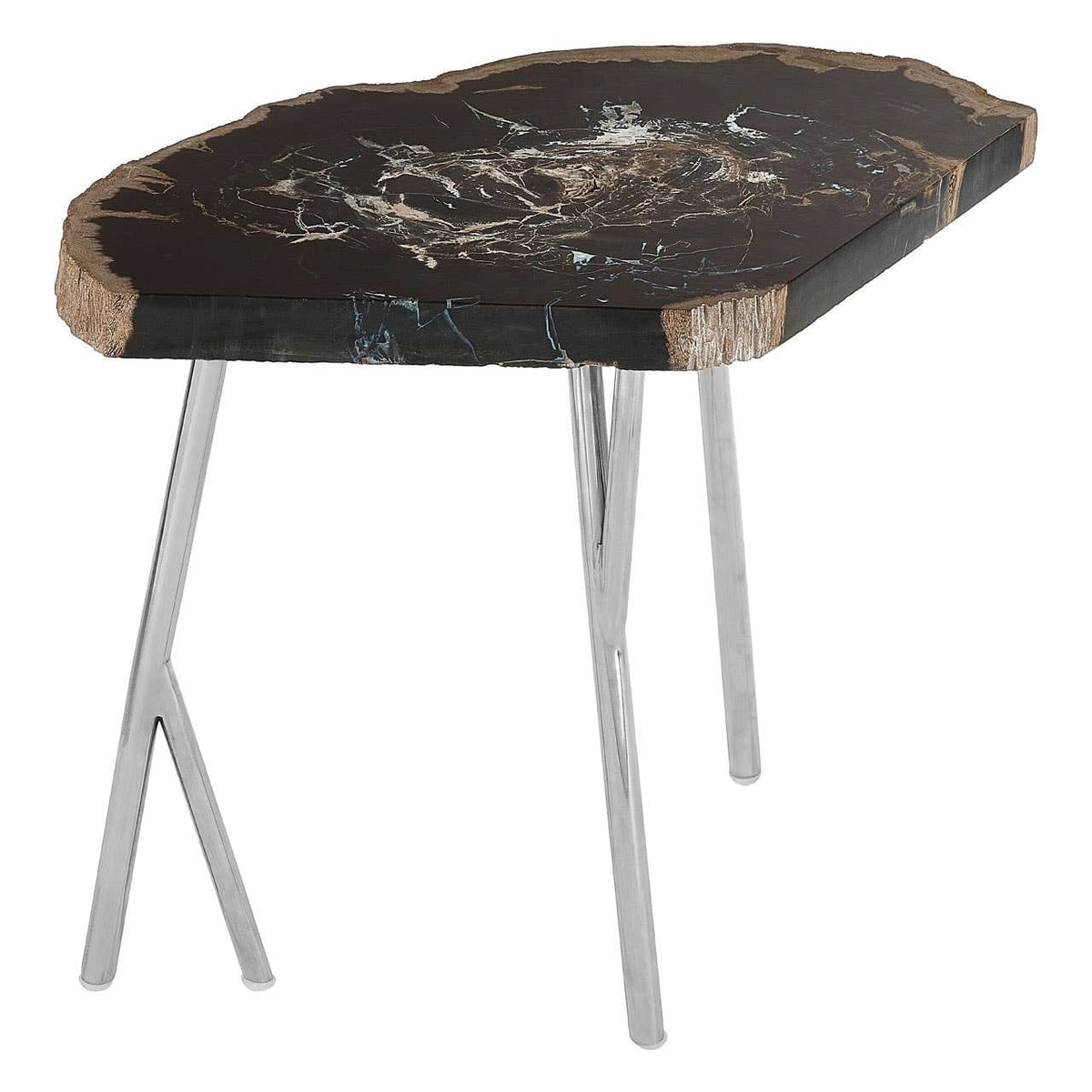 Hamilton Interiors Living Relic Dark Petrified Wood Coffee Table House of Isabella UK