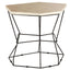 Hamilton Interiors Living Relic Onyx Stone Polygonal Side Table House of Isabella UK
