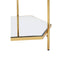 Hamilton Interiors Living Rio Gold and Mirror 2 Tier Side Table House of Isabella UK