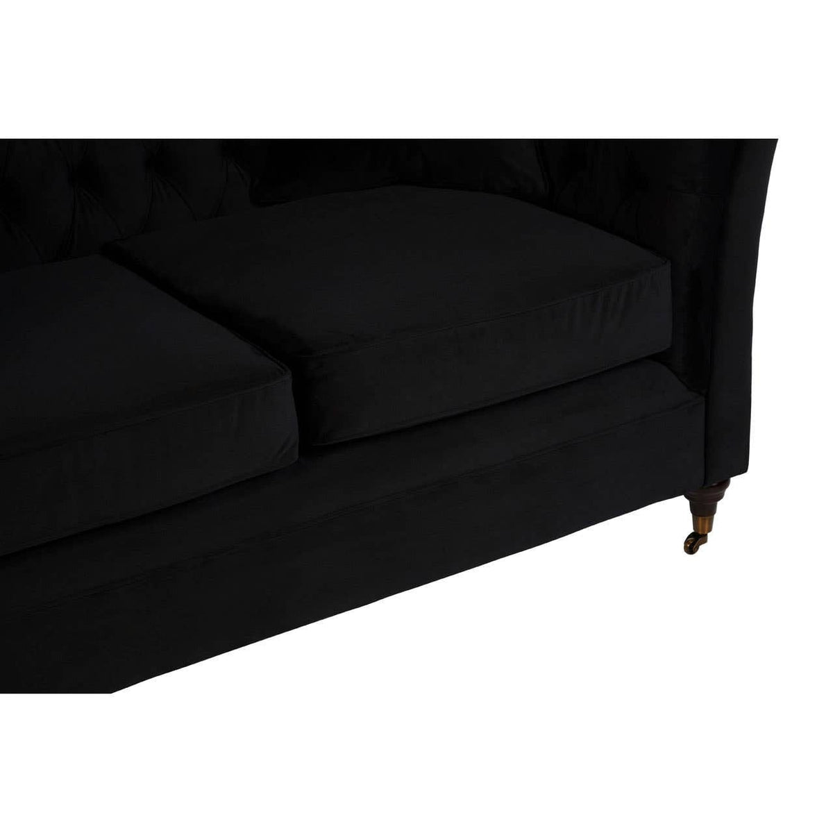 Hamilton Interiors Living Sabrina 2 Seat Onyx Sofa House of Isabella UK