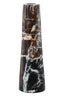 Hamilton Interiors Living Salmo Black Marble Tapered Vase House of Isabella UK
