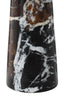 Hamilton Interiors Living Salmo Black Marble Tapered Vase House of Isabella UK