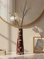 Hamilton Interiors Living Salmo Red Marble Tapered Vase House of Isabella UK