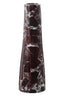 Hamilton Interiors Living Salmo Red Marble Tapered Vase House of Isabella UK