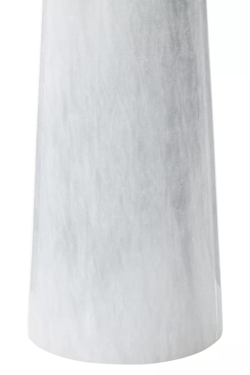 Hamilton Interiors Living Salmo White Marble Tapered Vase House of Isabella UK