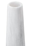 Hamilton Interiors Living Salmo White Marble Tapered Vase House of Isabella UK