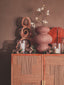 Hamilton Interiors Living Sanai Cotton Mache And Coco Shell Bubble Vase House of Isabella UK