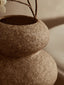 Hamilton Interiors Living Sanai Cotton Mache And Coco Shell Bubble Vase House of Isabella UK