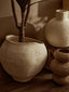 Hamilton Interiors Living Sanai Cotton Mache And Coco Shell Bubble Vase House of Isabella UK