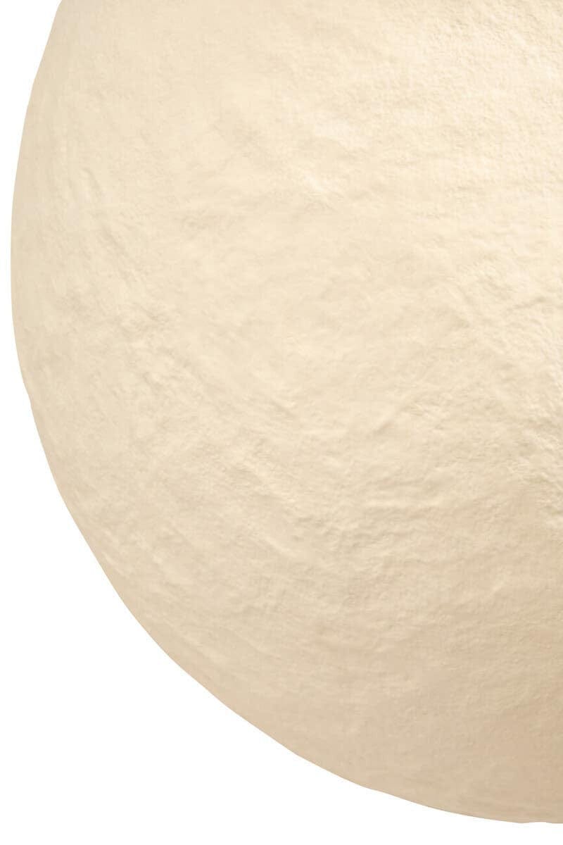 Hamilton Interiors Living Sanai Cotton Mache Large Cream Vase House of Isabella UK