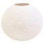 Hamilton Interiors Living Sanai Cotton Mache Small White Round Vase House of Isabella UK