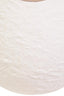 Hamilton Interiors Living Sanai Cotton Mache Small White Round Vase House of Isabella UK