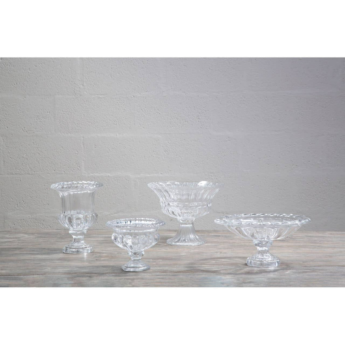 Hamilton Interiors Living Savita Footed Vase with Wide Lip House of Isabella UK