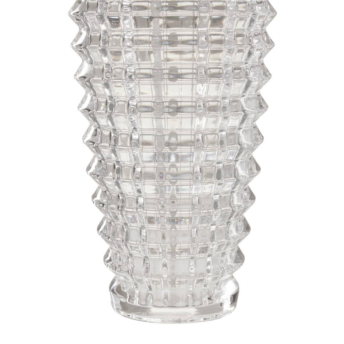 Hamilton Interiors Living Savita Large Textured Glass Vase House of Isabella UK
