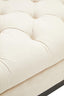 Hamilton Interiors Living Sefira 2 Seat Ivory Fabric Sofa House of Isabella UK