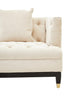 Hamilton Interiors Living Sefira 2 Seat Ivory Fabric Sofa House of Isabella UK