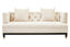 Hamilton Interiors Living Sefira 2 Seat Ivory Fabric Sofa House of Isabella UK