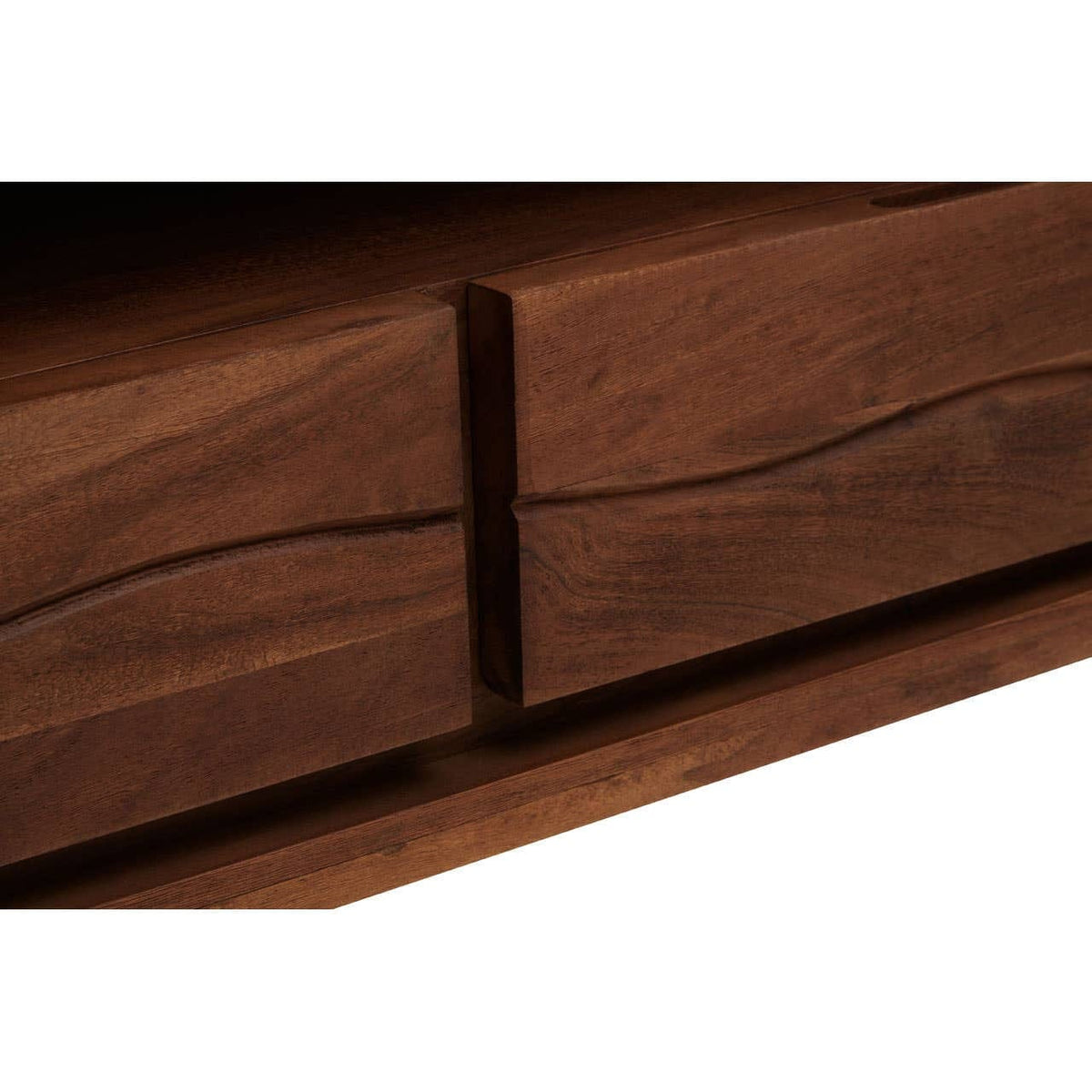 Hamilton Interiors Living Simla Acacia Wood Media Unit House of Isabella UK