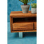 Hamilton Interiors Living Simla Acacia Wood Media Unit House of Isabella UK