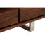 Hamilton Interiors Living Simla Acacia Wood Media Unit House of Isabella UK