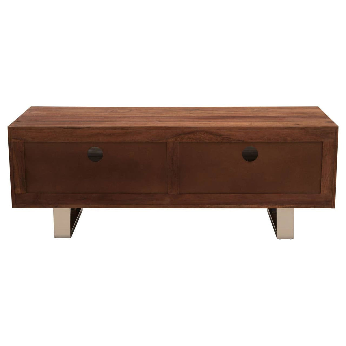 Hamilton Interiors Living Simla Acacia Wood Media Unit House of Isabella UK