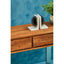 Hamilton Interiors Living Simla Acacia Wood Two Drawer Console Table House of Isabella UK
