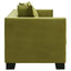 Hamilton Interiors Living Sofia Moss Green Velvet 3 Seater Sofa House of Isabella UK