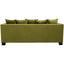 Hamilton Interiors Living Sofia Moss Green Velvet 3 Seater Sofa House of Isabella UK