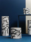 Hamilton Interiors Living Sorrell Small Black And White Ceramic Vase House of Isabella UK