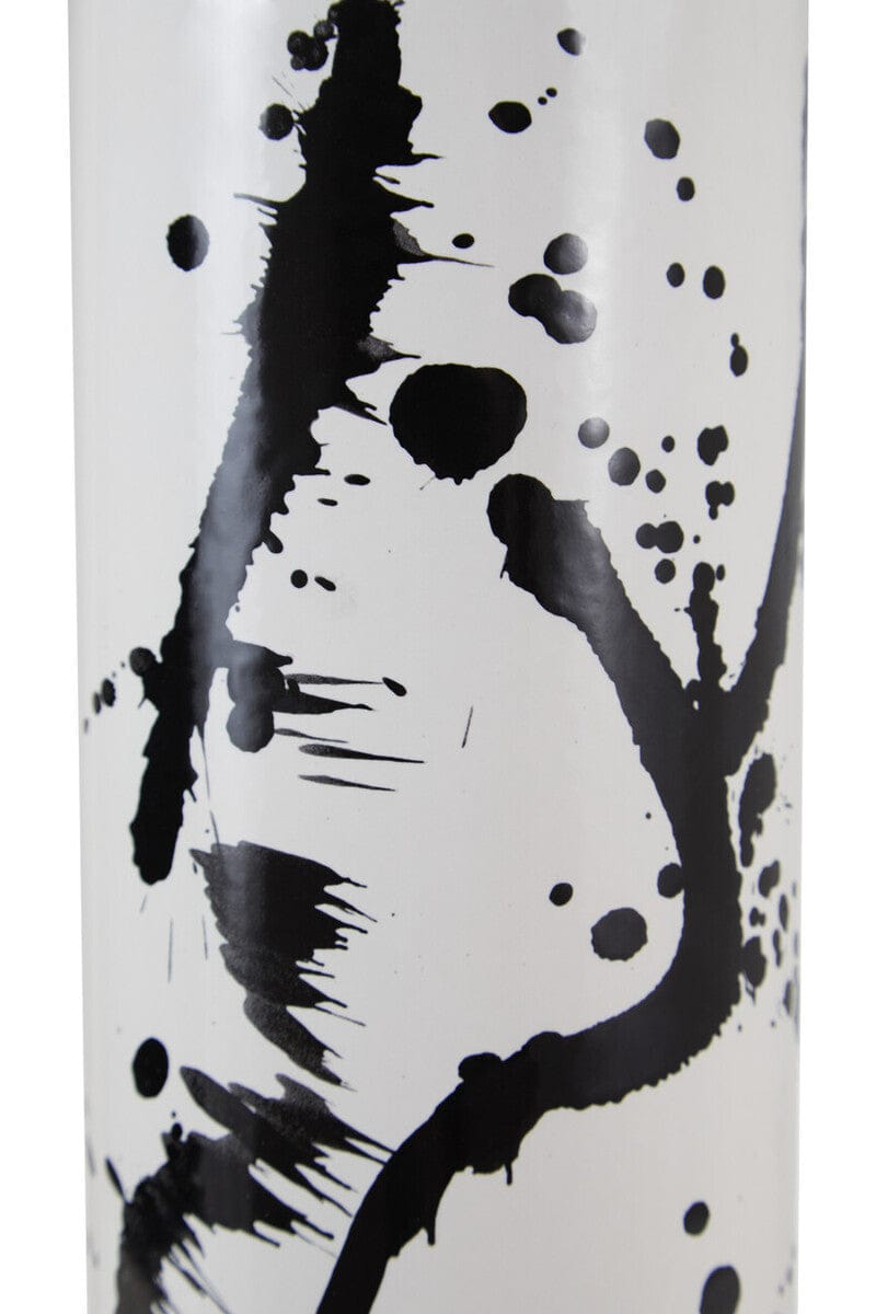 Hamilton Interiors Living Sorrell Small Black And White Ceramic Vase House of Isabella UK