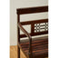 Hamilton Interiors Living Srina Dark Sheesham Wood Bench House of Isabella UK