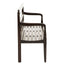 Hamilton Interiors Living Srina Dark Sheesham Wood Bench House of Isabella UK