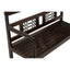 Hamilton Interiors Living Srina Dark Sheesham Wood Bench House of Isabella UK